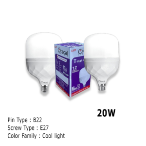 Purple box bulbs test Oracal 20W T – High Power LED House Bulb